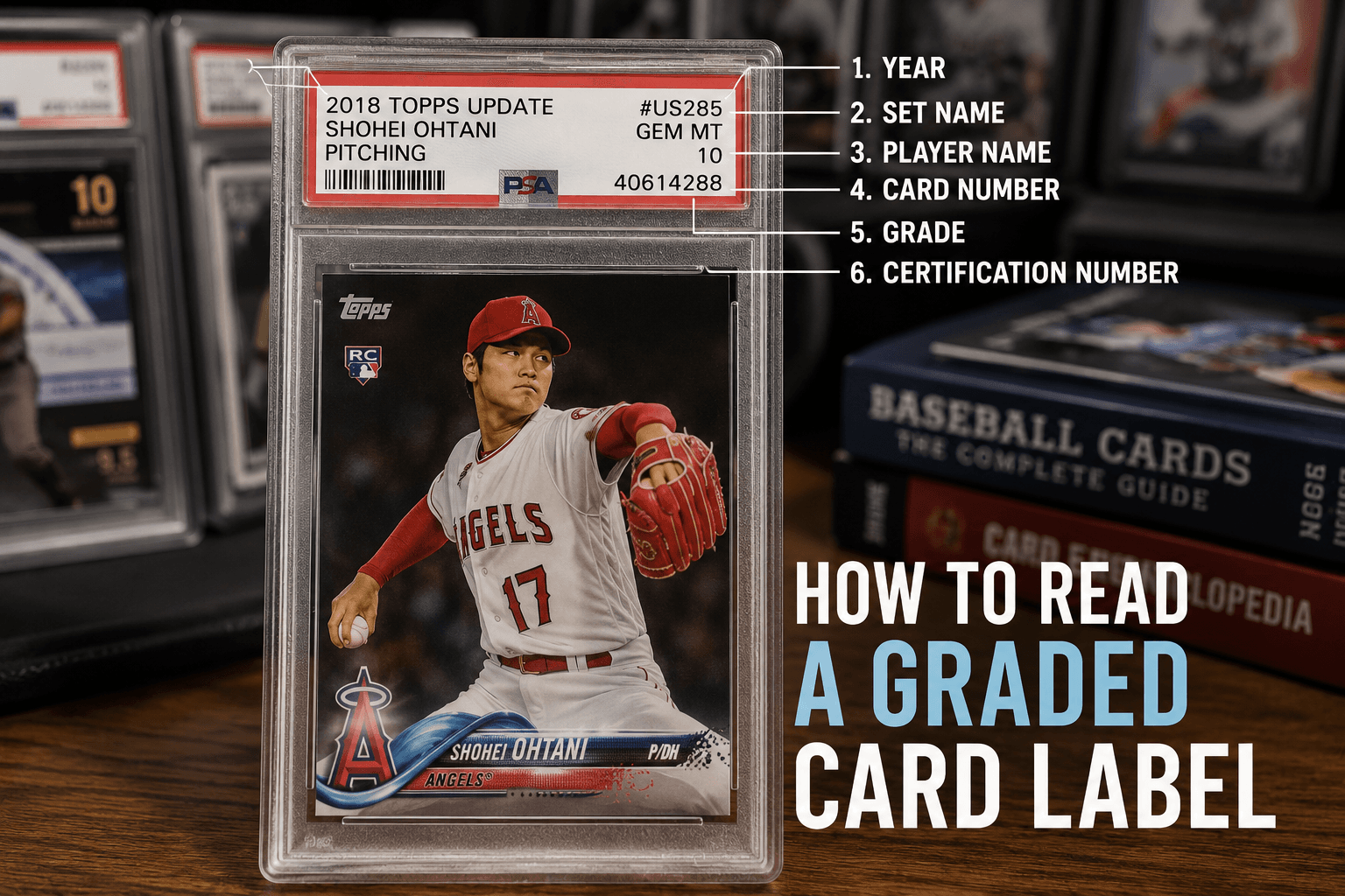 How To Read A Graded Card Label