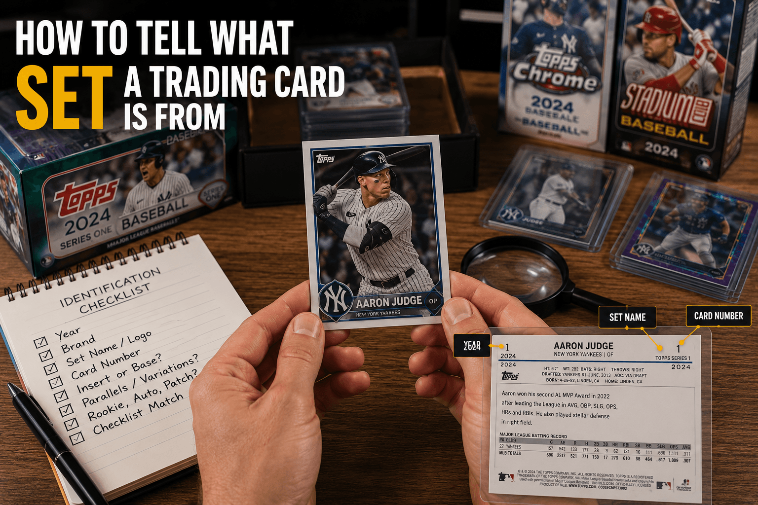 How to Tell What Set a Trading Card Is From