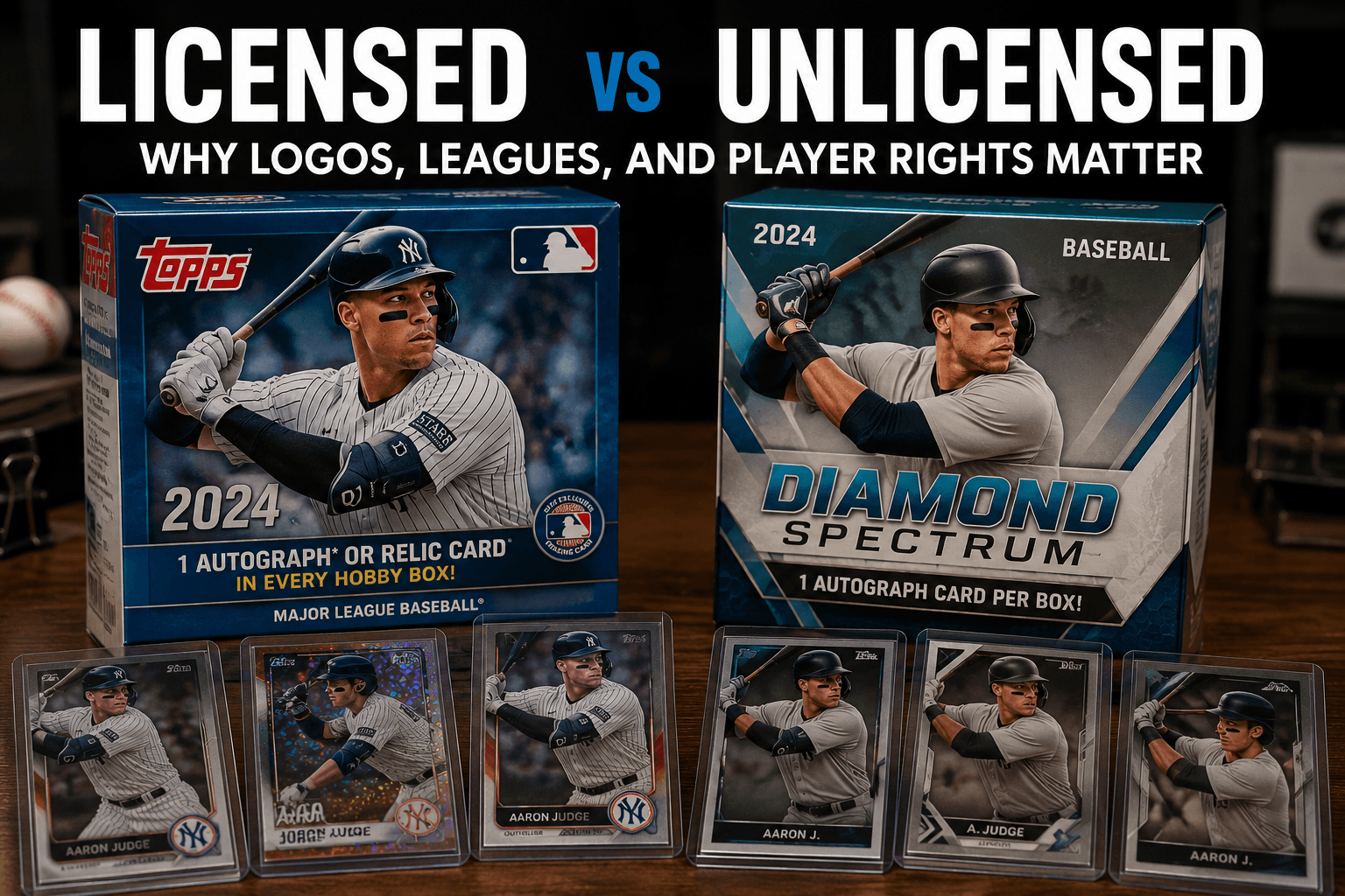 Licensed Vs Unlicensed Trading Cards