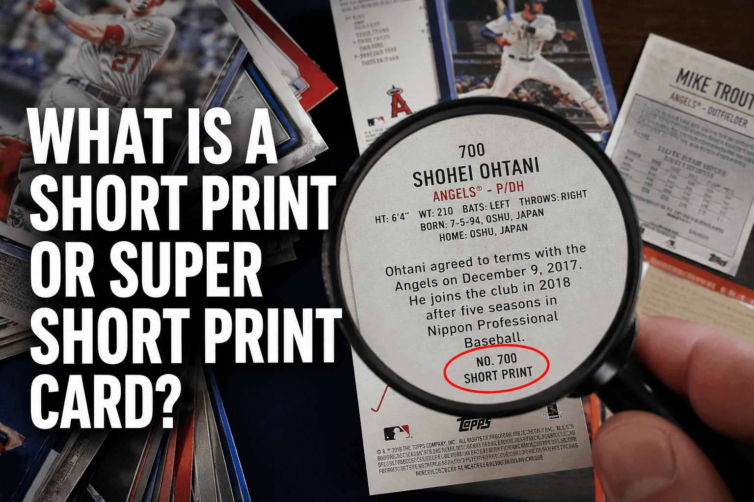 What Is A Short Print Or Super Short Print Card